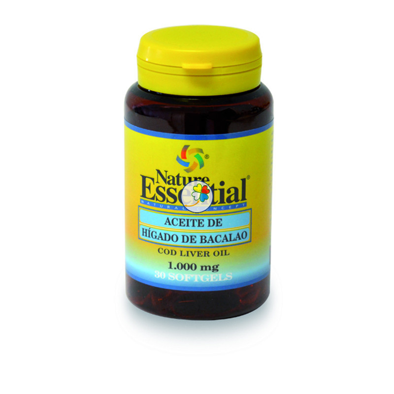 ACEITE DE HIGADO DE BACALAO 1.000Mg. 30 PERLAS NATURE ESSENTIAL