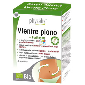 VIENTRE PLANO 45 COMPRIMIDOS PHYSALIS