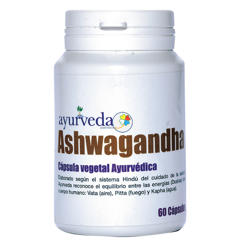 ASHWAGANDHA 60 CAPSULAS AYURVEDA