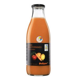 ZUMO DE ZANAHORIA, NARANJA Y LIMON 750Ml. DELIZUM