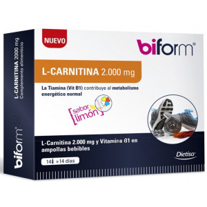 L CARNITINA 2.000Mg. 14 VIALES BIFORM