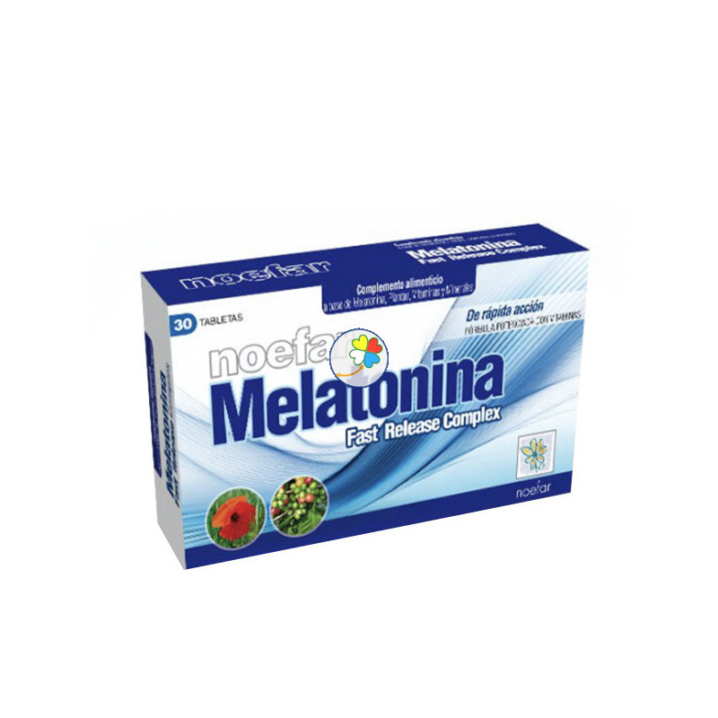 MELATONINA FAST RELEASE 30 TABLETAS NOEFAR