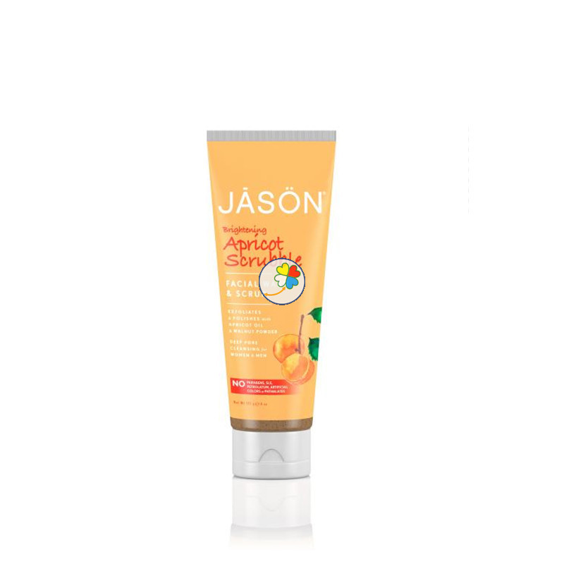 LIMPIADOR EXFOLIANTE FACIAL ALBARICOQUE 113Gr. JASON