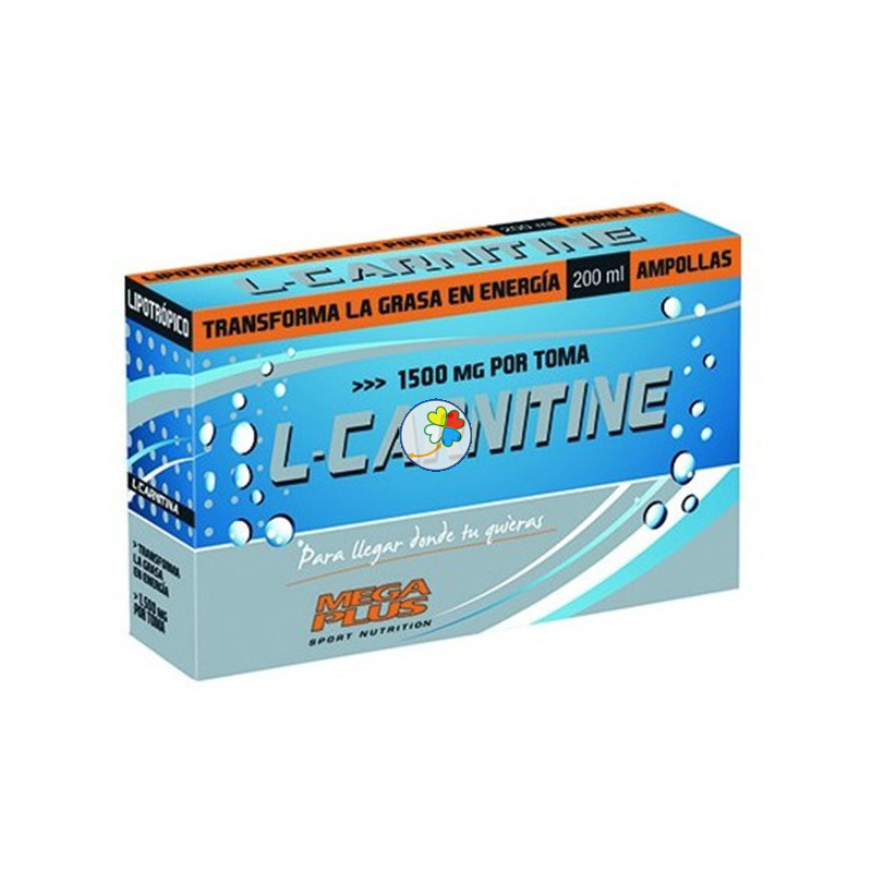 CARNITINA RECOVERY 20 VIALES MEGAPLUS