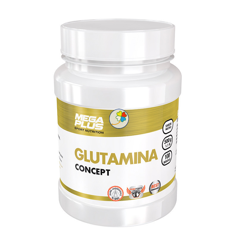 GLUTAMINA CONCEPT 500Gr. MEGAPLUS