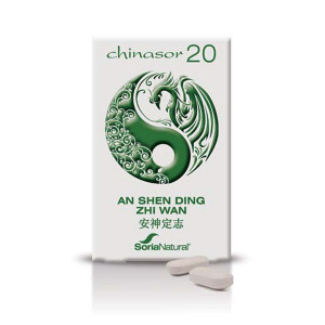 CHINASOR 20 AN SHEN DING ZHI WAN 30 COMPRIMIDOS SORIA NATURAL