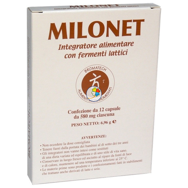 MILONET 12 CAPSULAS BROMATECH