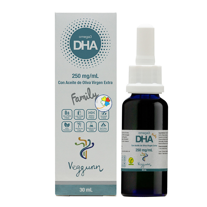 OMEGA 3 DHA 30Ml. VEGGUNN