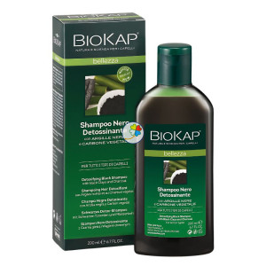 CHAMPU NEGRO DETOXINANTE 200ML BIOKAP