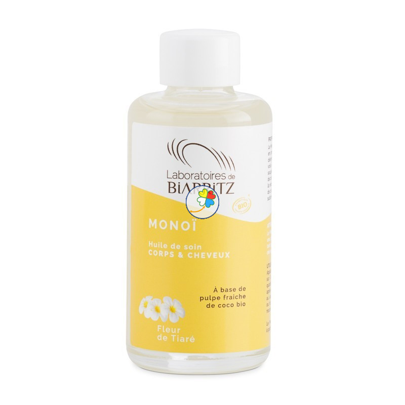 ACEITE DE MONOI COCO BIO 100Ml. BIARRITZ