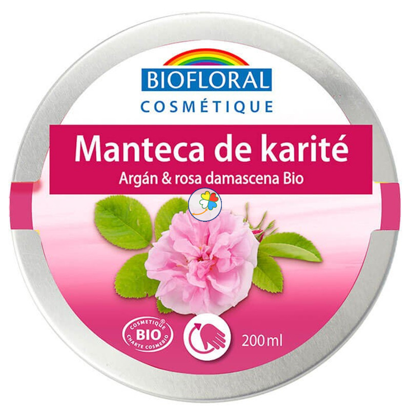 MANTECA REPARADORA SUAVE DE KARITE 200Ml. BIOFLORAL