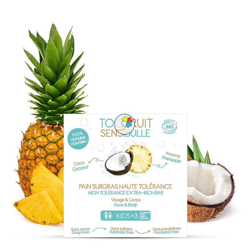 JABON PIÑA Y COCO 85Gr. TOOFRUIT