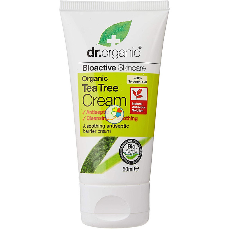 CREMA ANTISEPTICA DE ARBOL DEL TE 50Ml. DR. ORGANIC