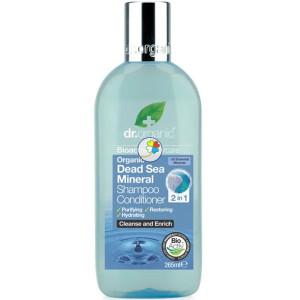 CHAMPU Y ACONDICIONADOR MAR MUERTO 265Ml. DR. ORGANIC