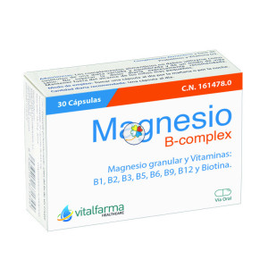 MAGNESIO B-COMPLEX 30 CAPSULAS VITALFARMA