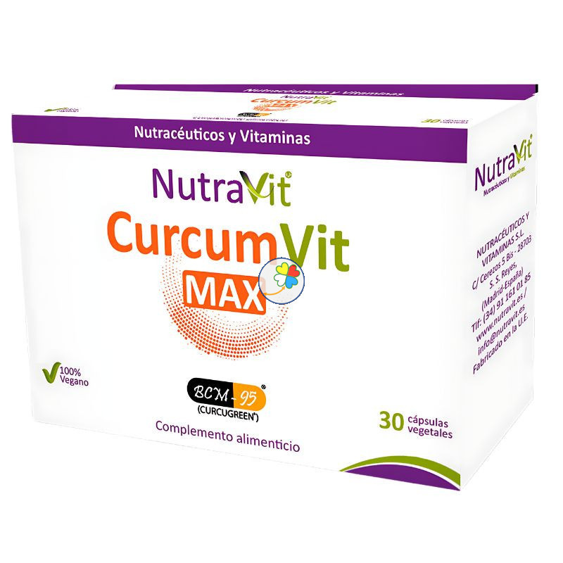 CURCUMVIT MAX BCM95 30 CAPSULAS NUTRAVIT