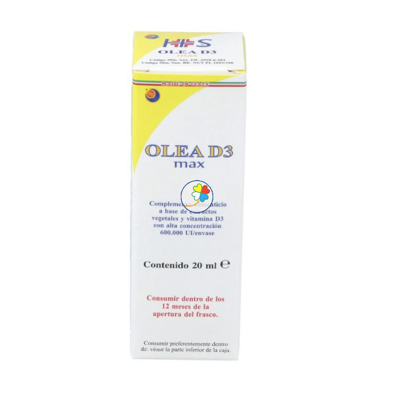 OLEA D3 max 20 ml, gotas sublinguales HERBOPLANET