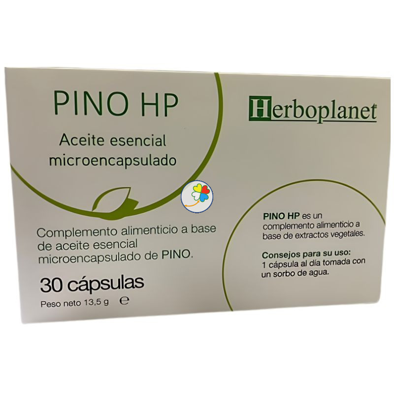 PINO HP 10,65 g, 30 capsulas de A. E. Microencapsulados HERBOPLANET