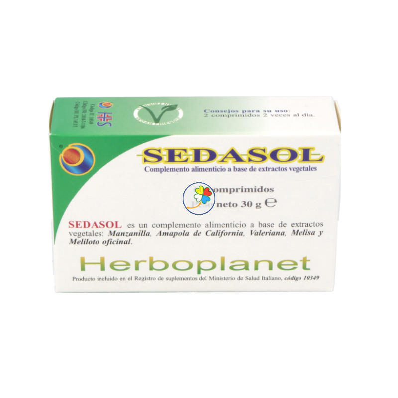 SEDASOL 36 g, 60 comprimidos HERBOPLANET