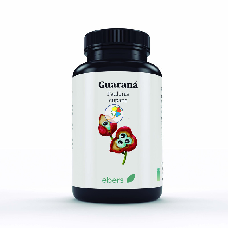 GUARANA 500 MG 60 CÁPS EBERS