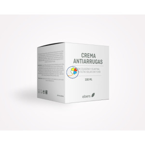 CREMA ANTIARRUGAS (ROSA M.+ ALOE + BABA) 100 ML EBERS