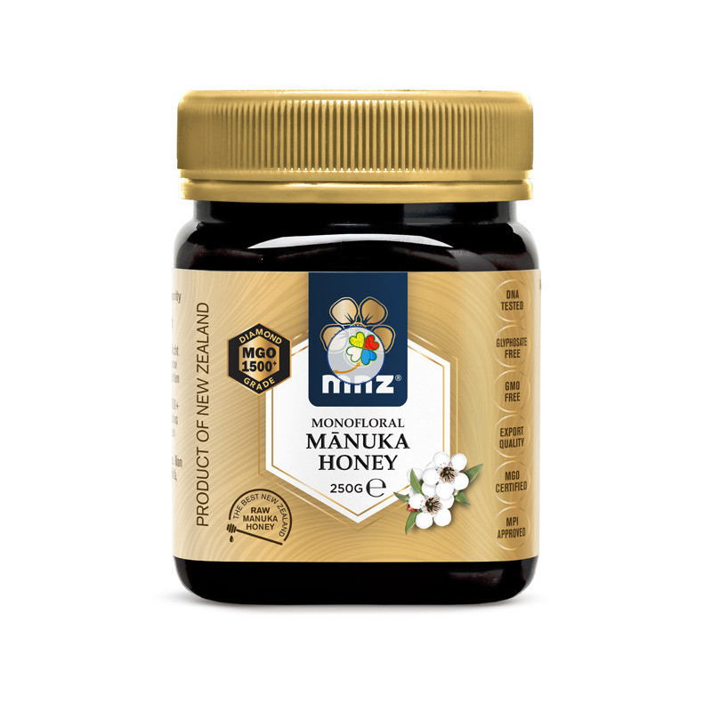 Miel de Manuka RAW Monofloral MGO 1500+ 250g MANUKA WORLD