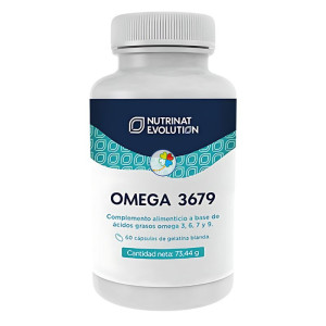 OMEGA 3679 60 CÁPSULAS DE GELATINA BLANDA NUTRINAT EVOLUTION