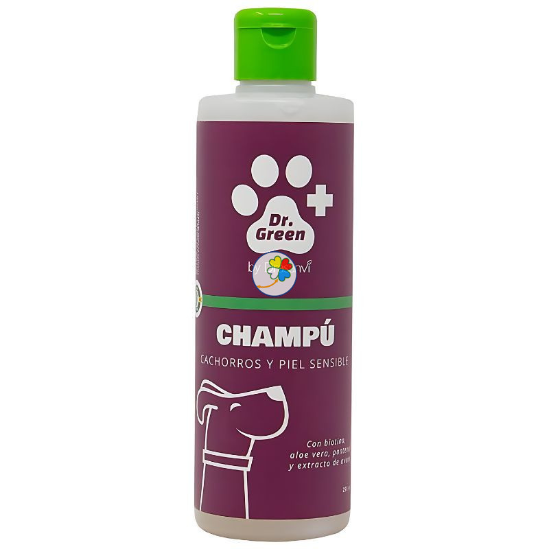 CHAMPU CACHORROS Y PIEL SENSIBLE 250 ML DR. GREEN