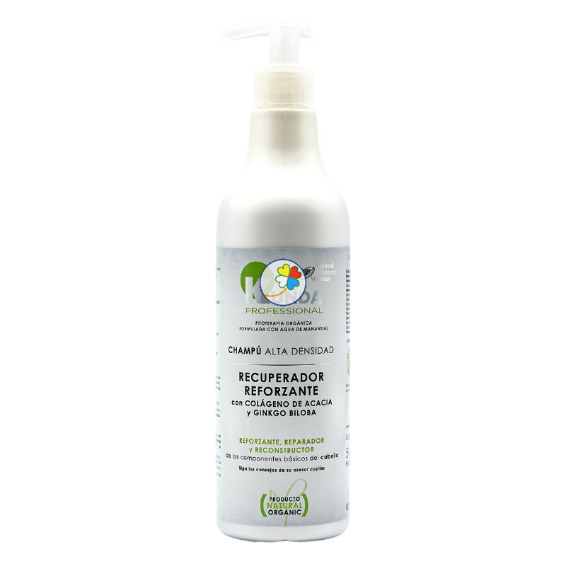 CHAMPU RECUPERADOR REFORZANTE 500 ML NATURAL SYSTEM WOMAN