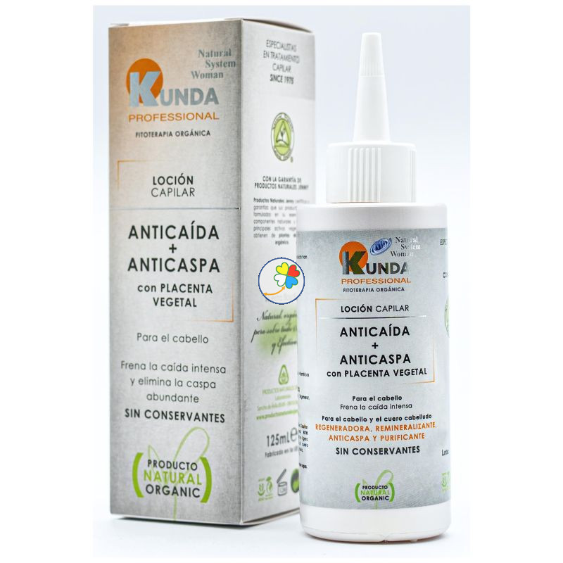 LOCION ANTICAIDA+ANTICASPA 125 ML NATURAL SYSTEM WOMAN