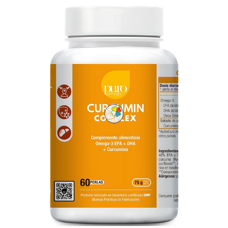 CURCUMIN COMPLEX 60 PERLAS PURO OMEGA