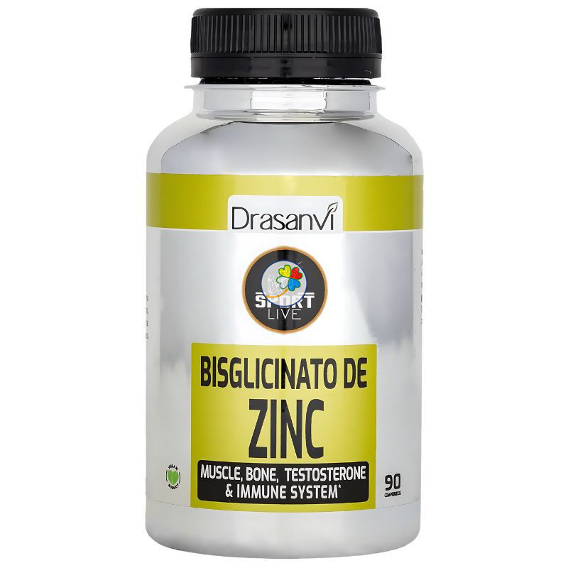 BISGLICINATO DE ZINC 90 COMPRIMIDOS DRASANVI SPORT LIVE