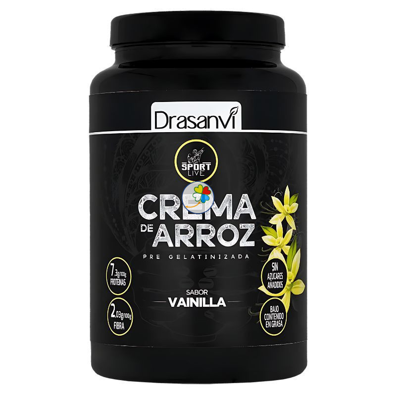 CREMA ARROZ SABOR VAINILLA 1 KG DRASANVI SPORT LIVE