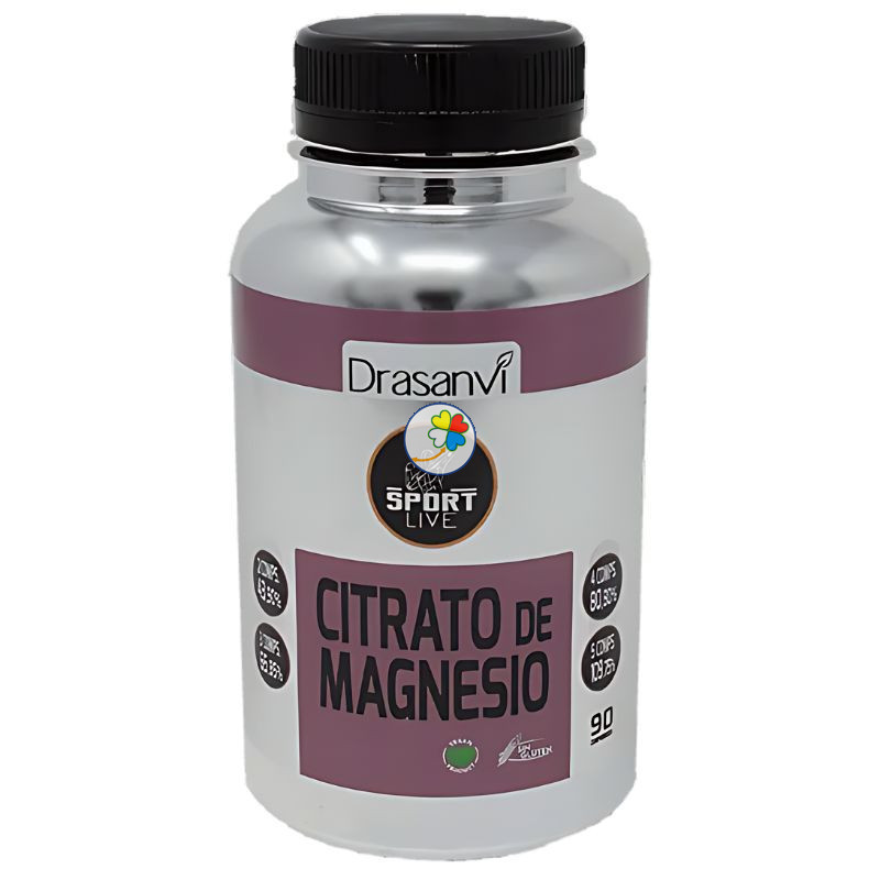 MINERAL CITRATO MAGNESIO 90 COMPRIMIDOS DRASANVI SPORT LIVE