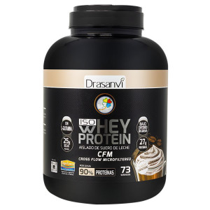 WHEY PROTEIN AISLADO CAPUCHINO 2,2KG DRASANVI SPORT LIVE