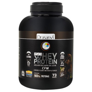 WHEY PROTEIN AISLADO DOBLE CHOCOLATE 2,2KG DRASANVI SPORT LIVE