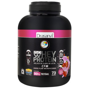 WHEY PROTEIN AISLADO YOGUR FRESA 2,2KG DRASANVI SPORT LIVE