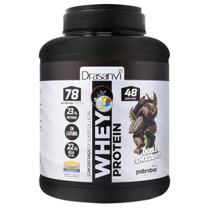 WHEY PROTEIN CONCENTRADA DOBLE CHOCO. 1,45KG DRASANVI SPORT LIVE