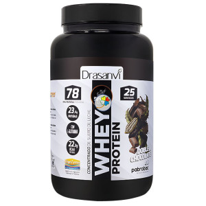 WHEY PROTEIN CONCENTRADA DOBLE CHOCO. 750GR DRASANVI SPORT LIVE