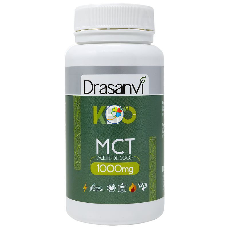 MCT OIL 60 CÁPSULAS KETO DRASANVI