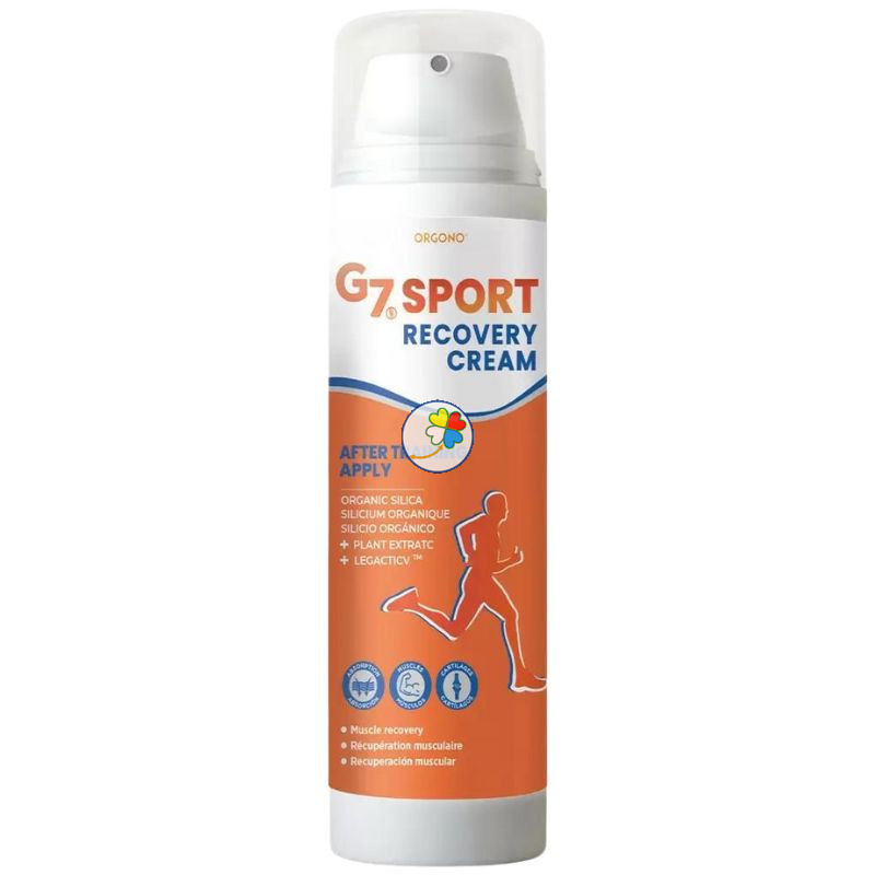 G7 ORGONO SPORT RECOVERY CREAM 200 ML SILICIUM