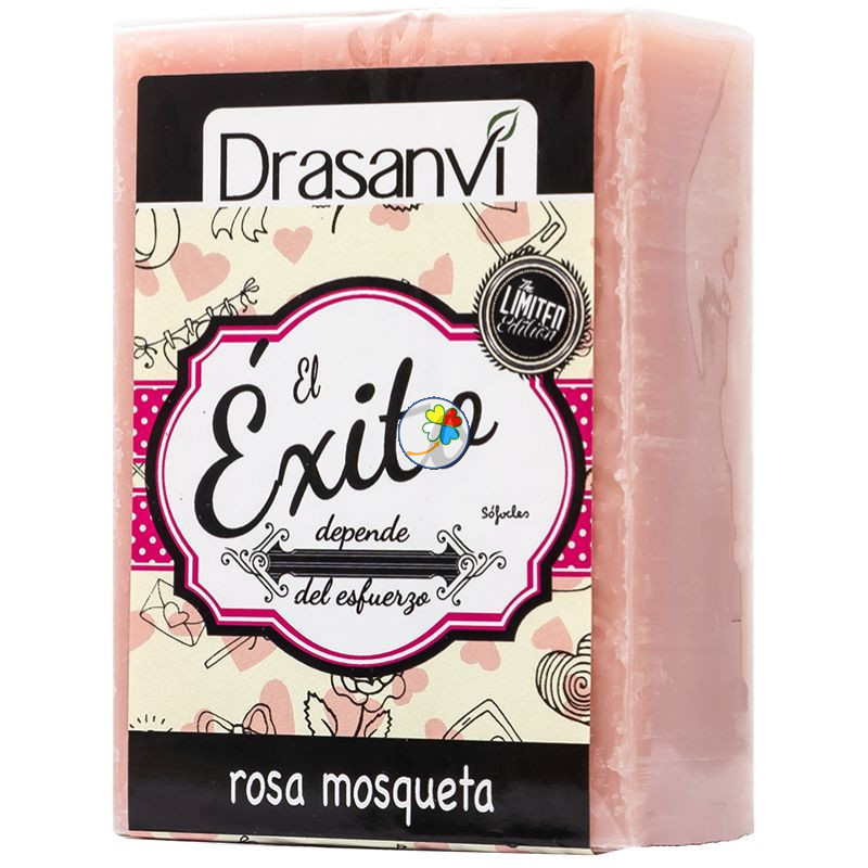 JABON ROSA MOSQUETA 100Gr. DRASANVI