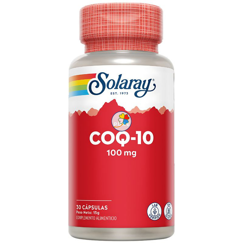 PURE COQ10 100MG 30 CÁPSULAS SOLARAY