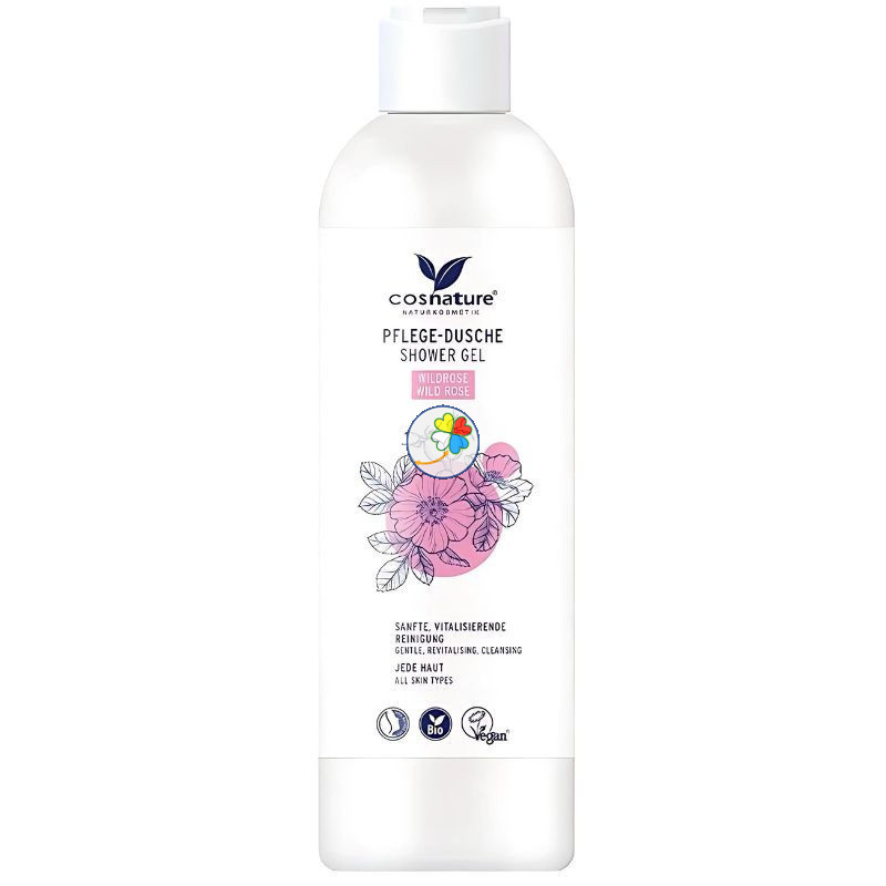 GEL DE DUCHA HIDRATANTE ROSA SALVAJE BIO 250ML COSNATURE