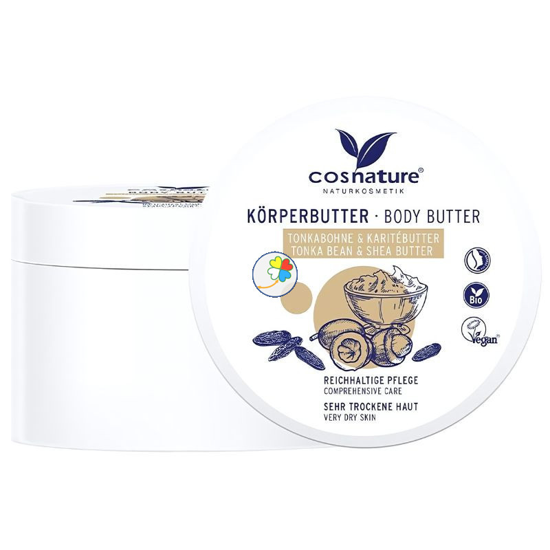 MANTECA CORPORAL JUDIA TONKA & KARITE BIO 200ML COSNATURE