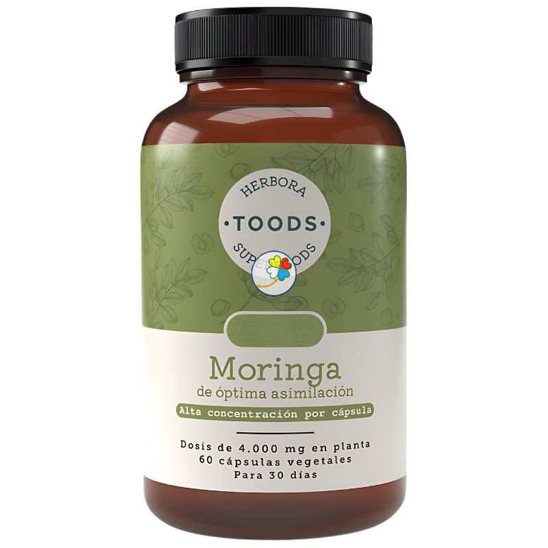 MORINGA 720MG 60 CÁPSULAS VEGETALES HERBORA