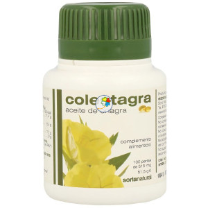 COLESTAGRA ACEITE DE ONAGRA 100 PERLAS SORIA NATURAL ALIMENTACION