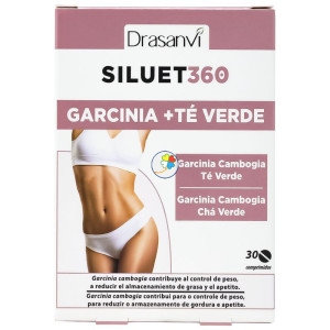 SILUET 360 GARCINIA + TE VERDE 30 COMPRIMIDOS DRASANVI