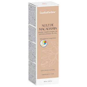 ACEITE VEGETAL DE NUEZ DE MACADAMIA 100Ml. ESENTIAL AROMS