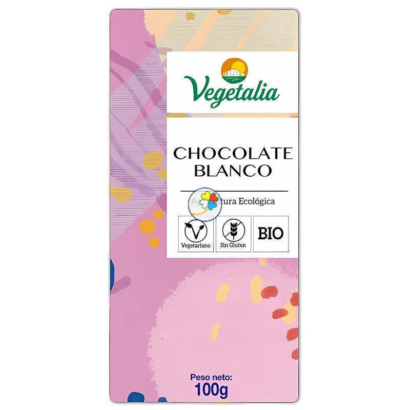 CHOCOLATE BLANCO BIO 100Gr. VEGETALIA